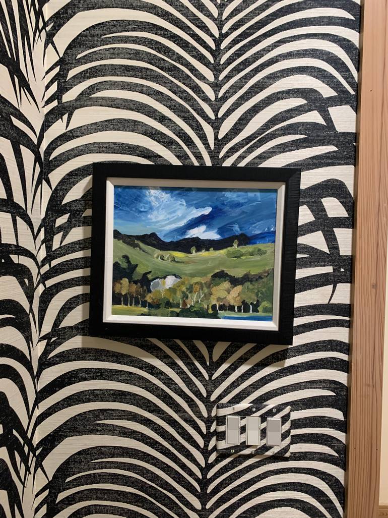 Original Impressionism Landscape Painting by Tess Gumbin