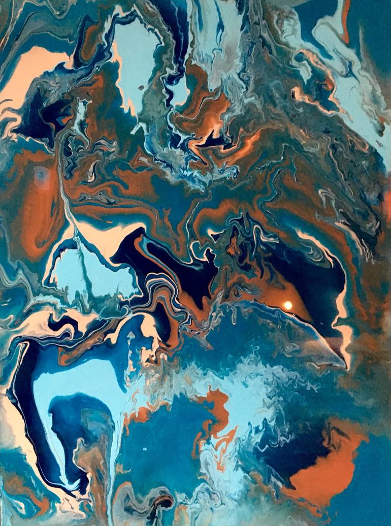 Tectonic Painting by Tess Gumbin | Saatchi Art