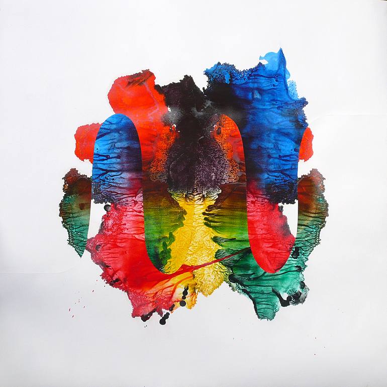 Original Conceptual Abstract Paintings by Fabrice Covelli