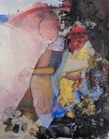 Original Figurative People Paintings by Vicencia Gonsales