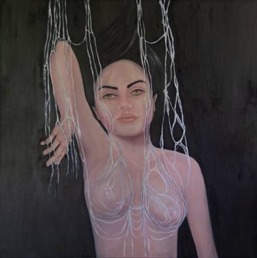 Original Figurative Women Paintings by Lorraine Simiana