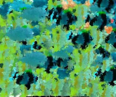 Original Abstract Digital by Maria Lowndes Sevely