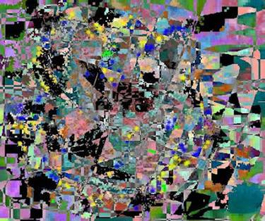 Original Abstract Expressionism Abstract Digital by Maria Lowndes Sevely