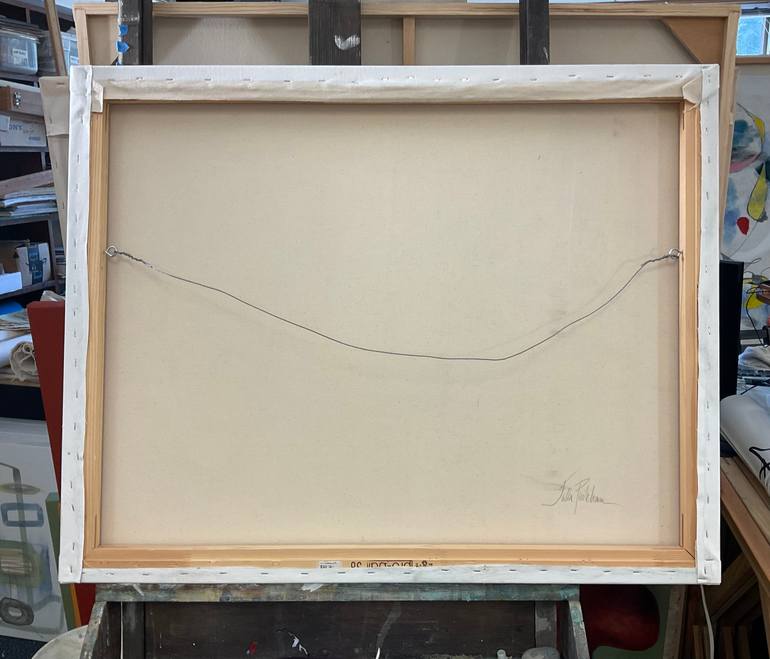 Original Abstract Expressionism Abstract Painting by Julia Pinkham