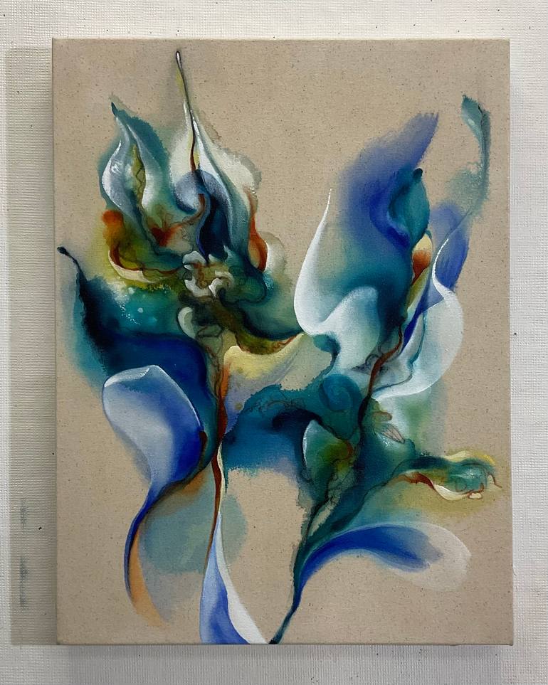 Original Abstract Nature Painting by Julia Pinkham