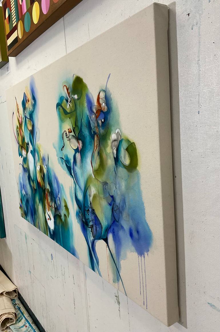 Original Abstract Painting by Julia Pinkham