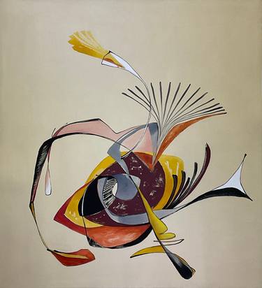 Original Contemporary Abstract Paintings by Julia Pinkham