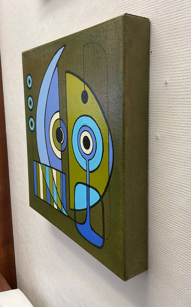 Original Abstract Painting by Julia Pinkham