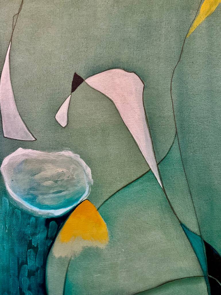 Original Abstract Painting by Julia Pinkham