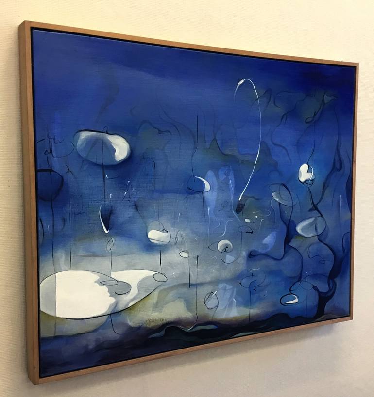 Original Abstract Painting by Julia Pinkham