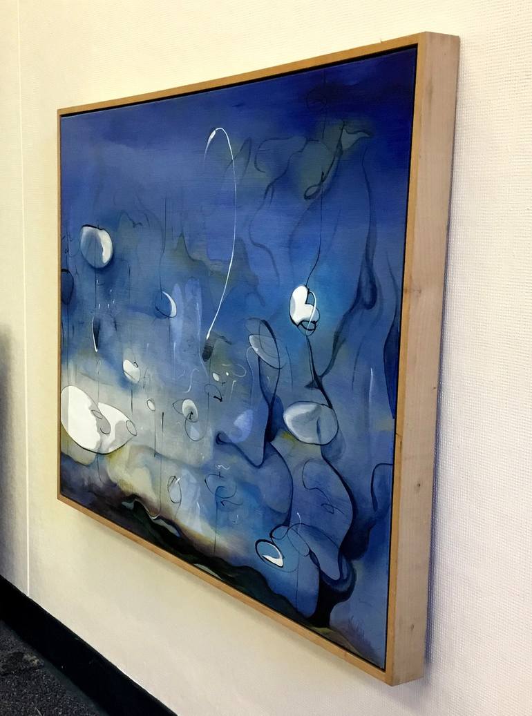 Original Abstract Painting by Julia Pinkham