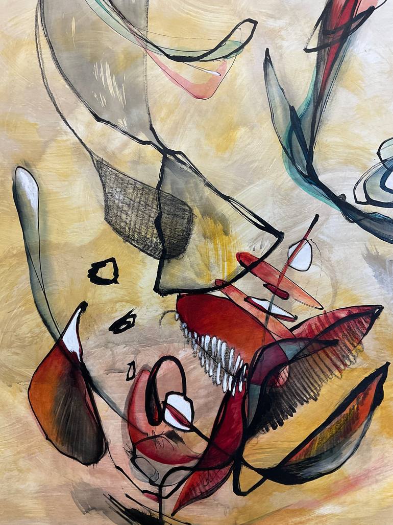 Original Abstract Painting by Julia Pinkham