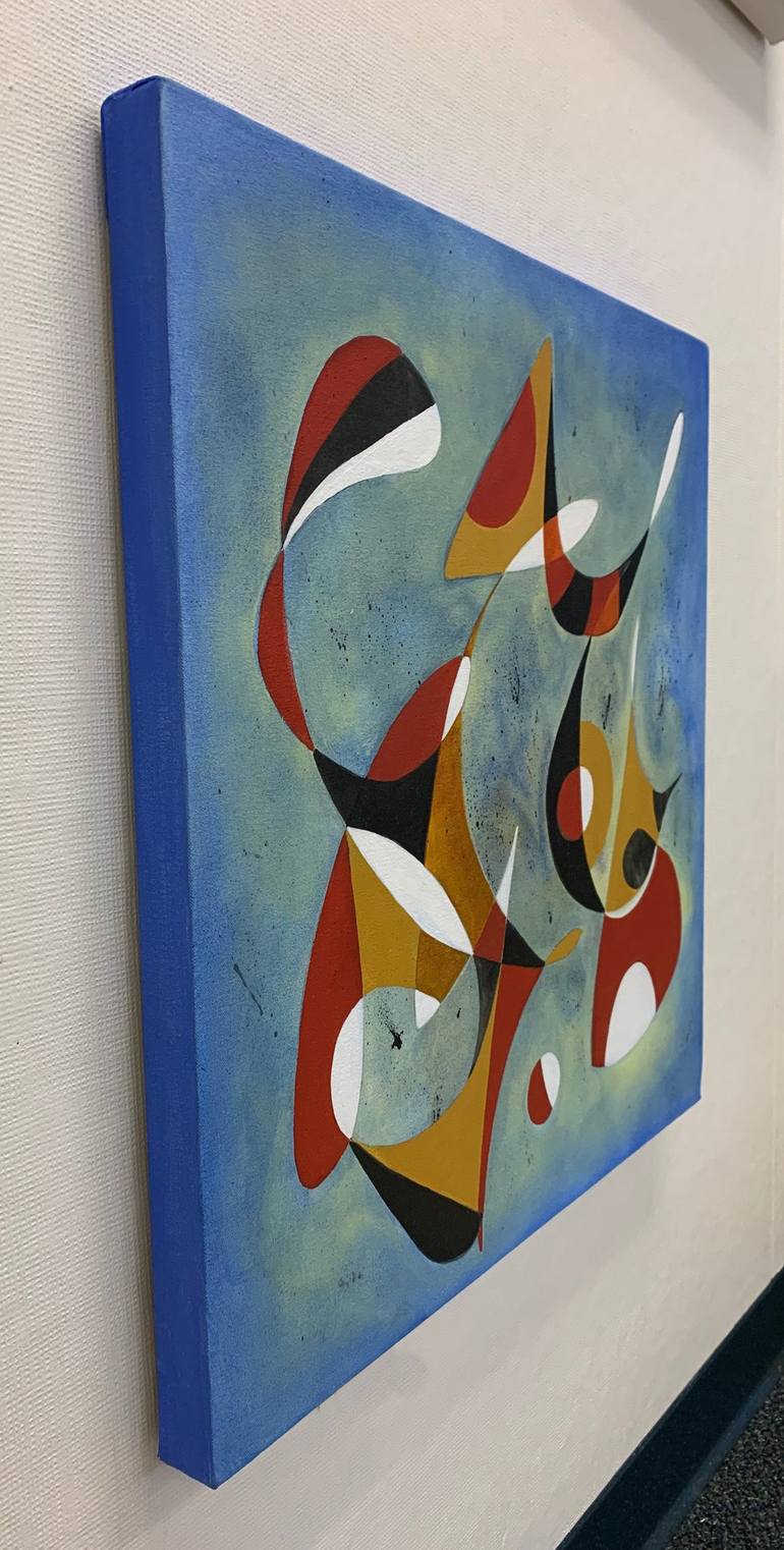 Original Abstract Painting by Julia Pinkham