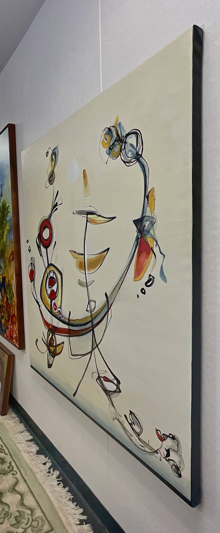 Original Abstract Painting by Julia Pinkham