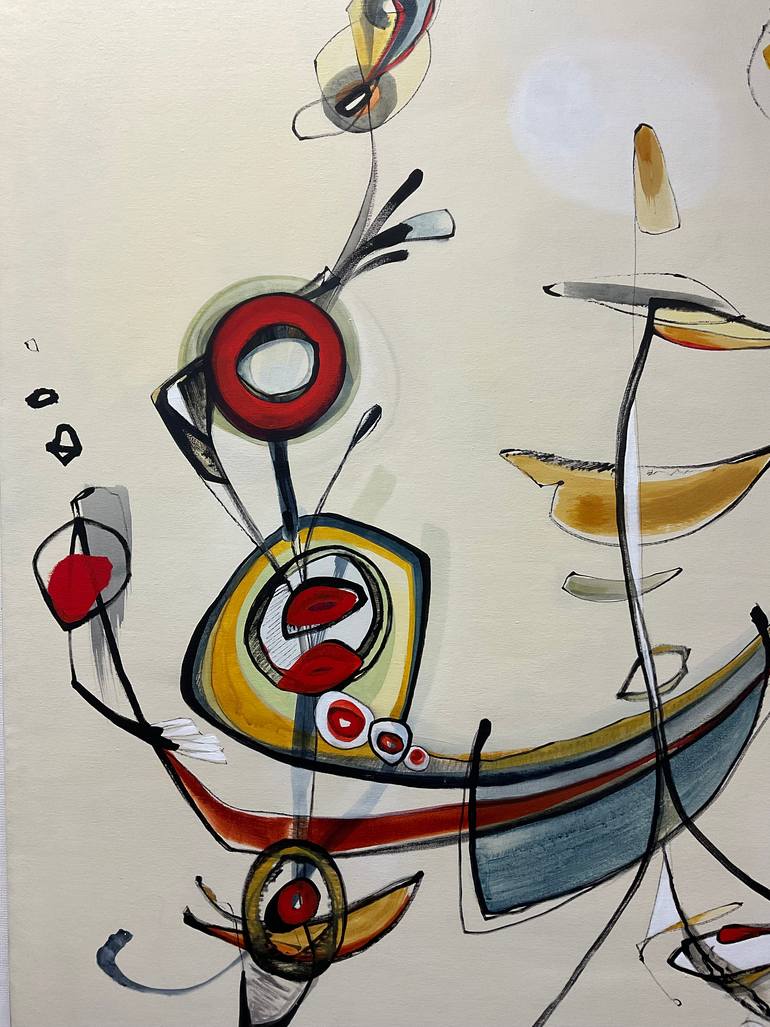 Original Abstract Painting by Julia Pinkham
