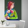 "Coffee Break". Artwork in home interior