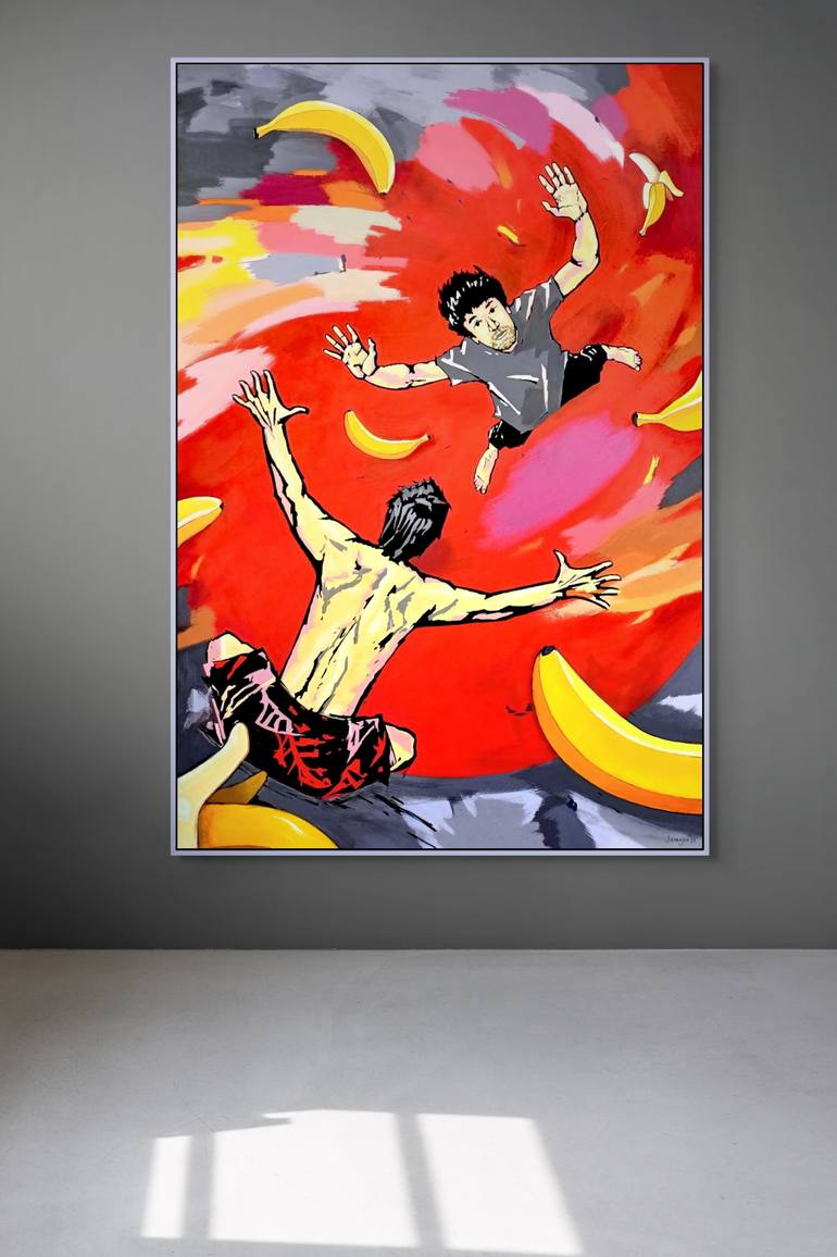 Original Contemporary People Painting by Evgen Semenyuk