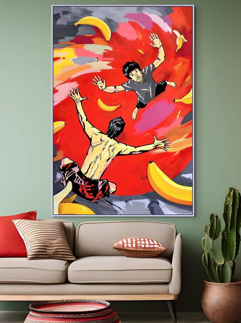 Original Contemporary People Painting by Evgen Semenyuk