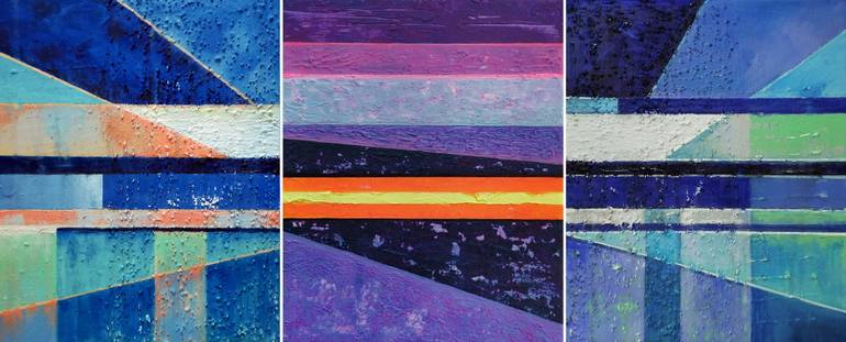 Original Expressionism Abstract Painting by Evgen Semenyuk