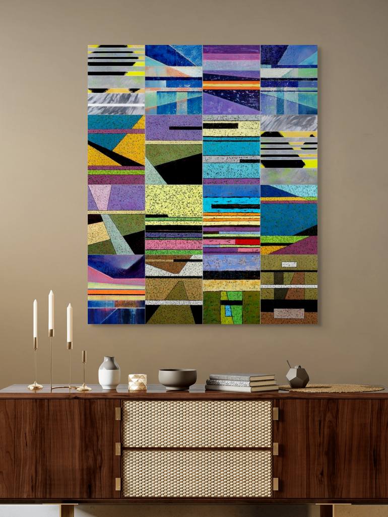 Original Expressionism Abstract Painting by Evgen Semenyuk