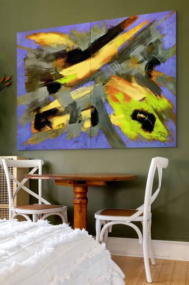 Original Abstract Patterns Paintings by Evgen Semenyuk