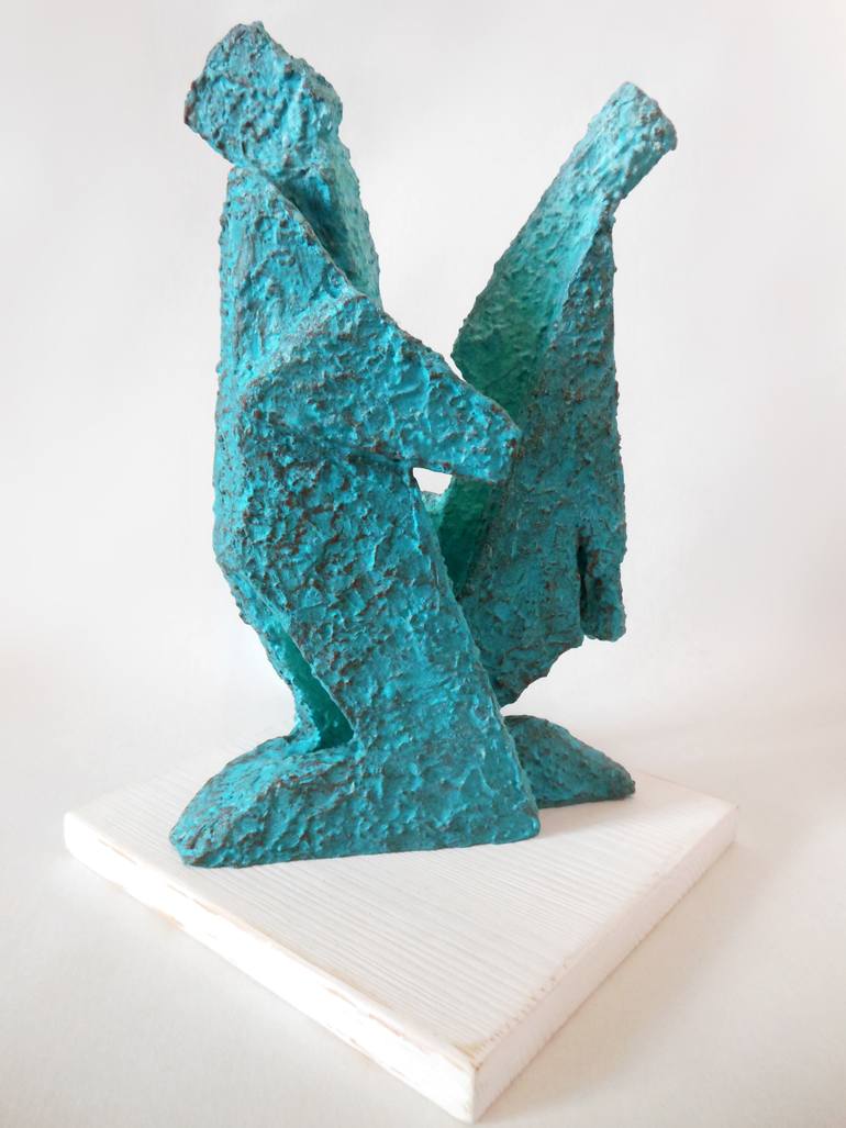 Original Minimalism Abstract Sculpture by Evgen Semenyuk