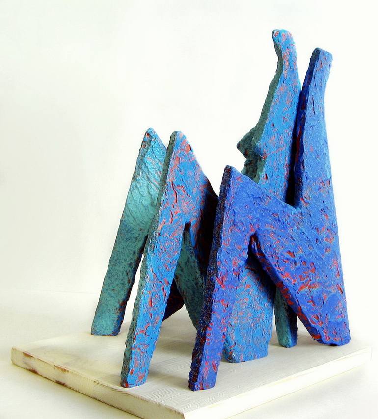 Original Expressionism Abstract Sculpture by Evgen Semenyuk