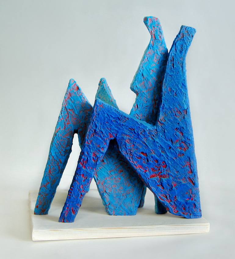 Original Abstract Sculpture by Evgen Semenyuk