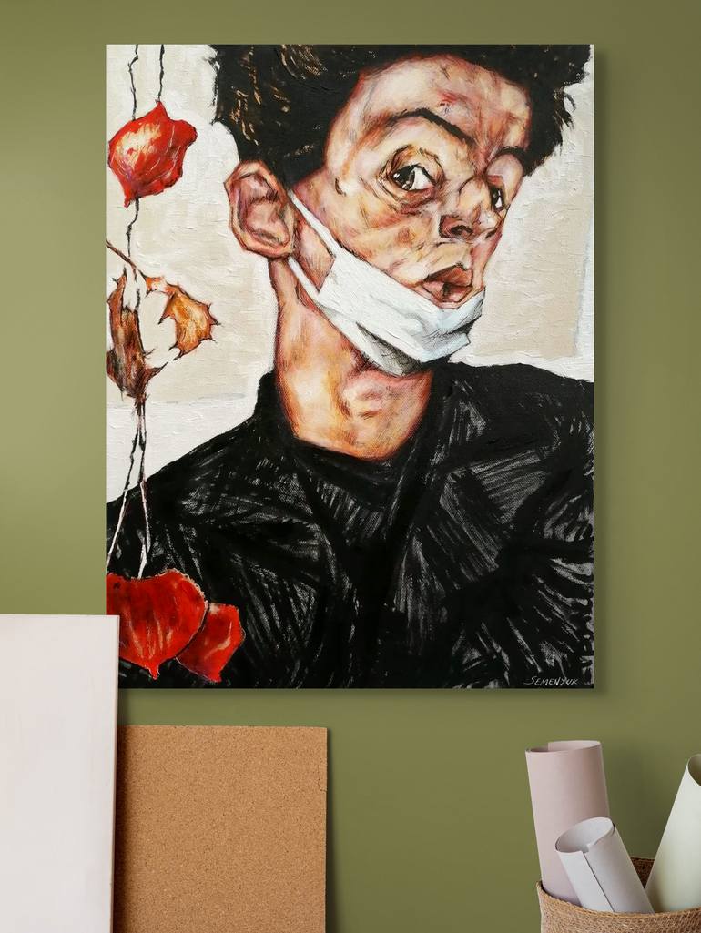 Original Contemporary Pop Culture/Celebrity Painting by Evgen Semenyuk