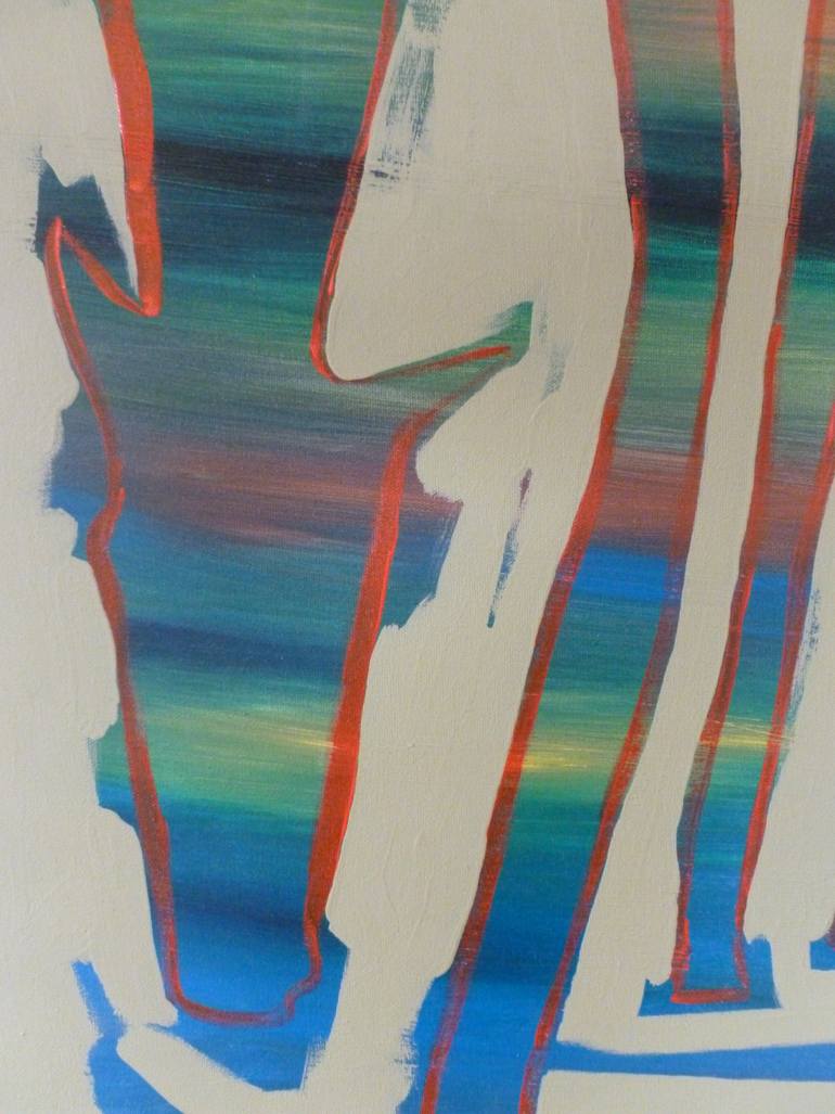 Original Abstract Animal Painting by Scott Spencer