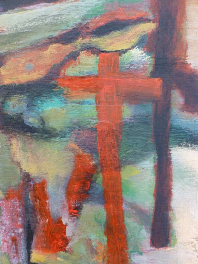 Original Abstract Animal Painting by Scott Spencer