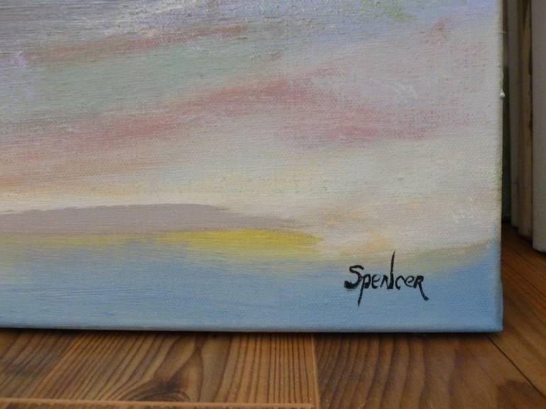 Original Abstract Landscape Painting by Scott Spencer