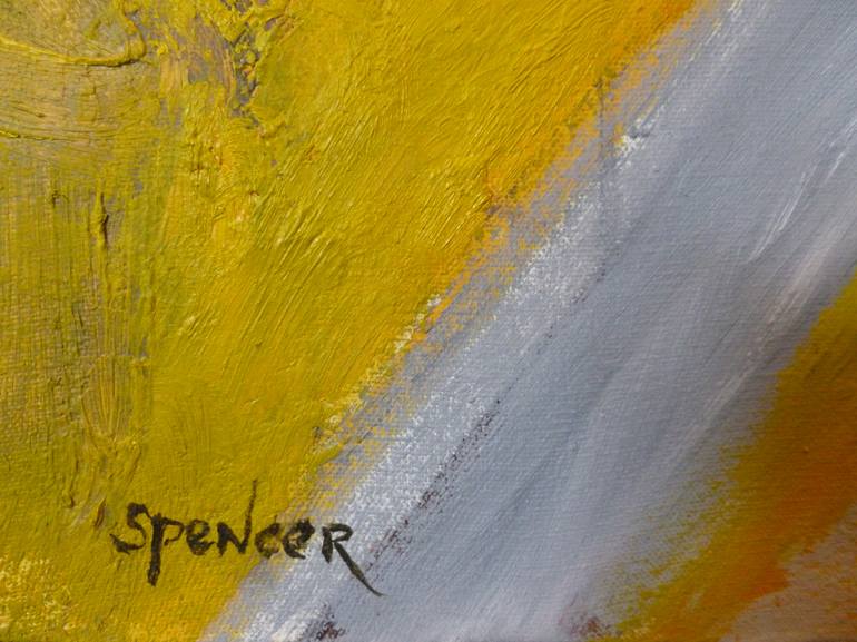 Original Abstract Interiors Painting by Scott Spencer