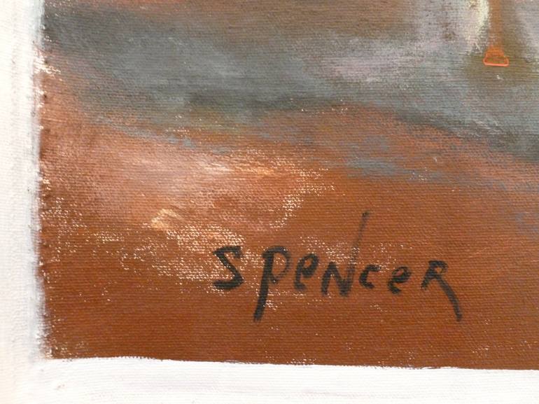 Original Abstract Landscape Painting by Scott Spencer