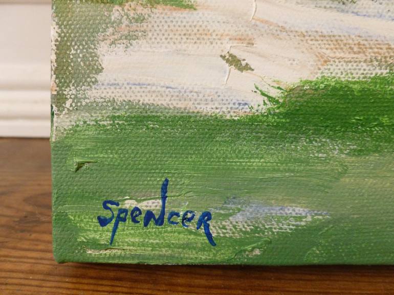 Original Abstract Landscape Painting by Scott Spencer