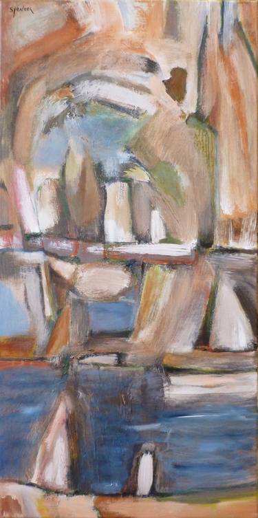 Print of Abstract Boat Paintings by Scott Spencer
