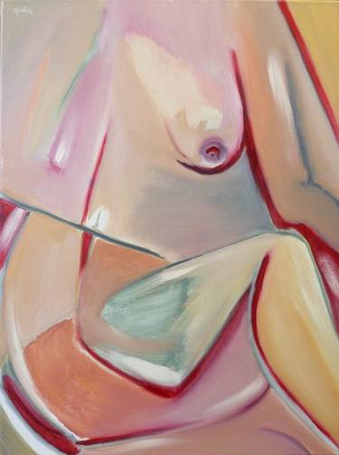 Original Abstract Nude Paintings by Scott Spencer