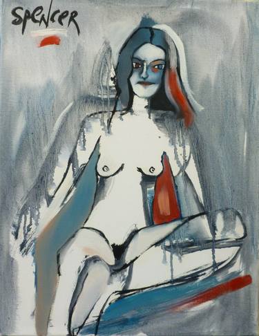 Print of Expressionism Erotic Paintings by Scott Spencer
