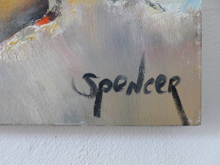 Original Abstract Expressionism Abstract Painting by Scott Spencer