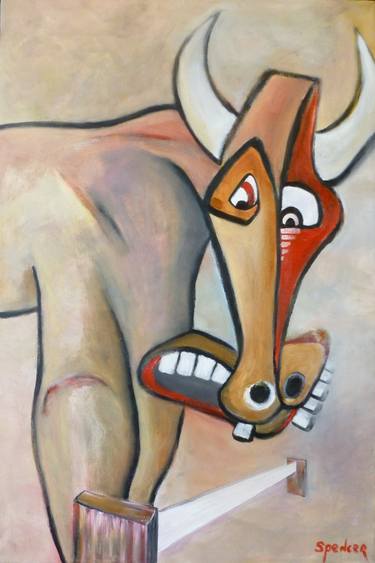 Original Expressionism Animal Paintings by Scott Spencer