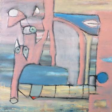 Original Abstract Humor Paintings by Scott Spencer