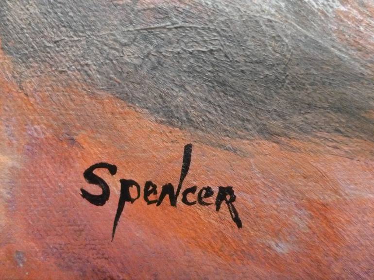 Original Abstract Animal Painting by Scott Spencer