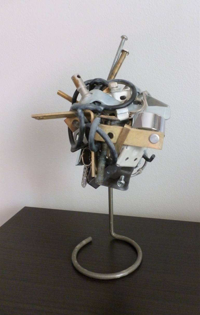 Original Abstract Humor Sculpture by Scott Spencer