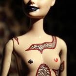 Collection Teru Noji's Tattooed Barbie Dolls