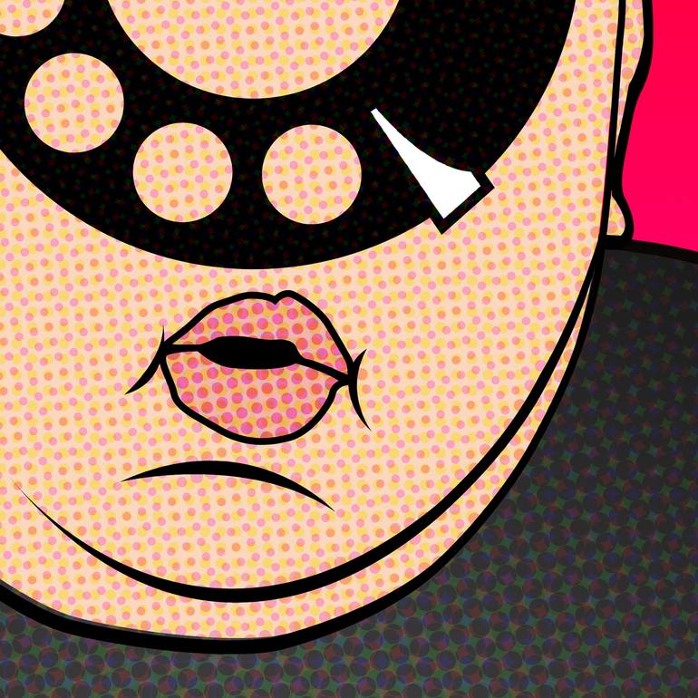 Original Figurative Pop Culture/Celebrity Mixed Media by Teru Noji