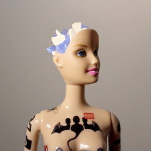 Collection Teru Noji's Tattooed Barbie Dolls