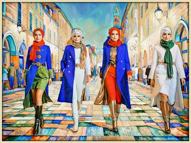 Original Figurative People Mixed Media by Ante Barisic