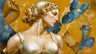Original Digital Art Women Paintings by Ante Barisic
