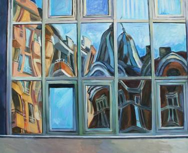Print of Architecture Paintings by Angela Terzieva
