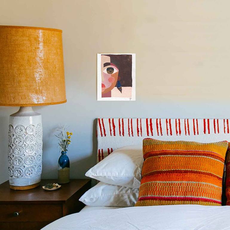 Original Abstract People Painting by Justina Blakeney